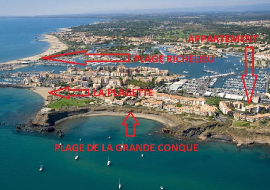 Cap D'Agde 300M Plage Du Mole,Vue Port,Parking,Lave Linge,Piscine Daire Dış mekan fotoğraf